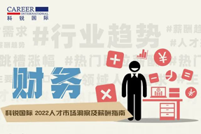 财务 | 2022人才市场洞察及薪酬指南